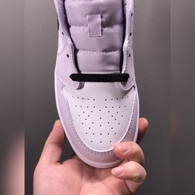 Чистый оригинал Air Jordan 1 Mid GS AJ1 Джо 1 градиентный виногра