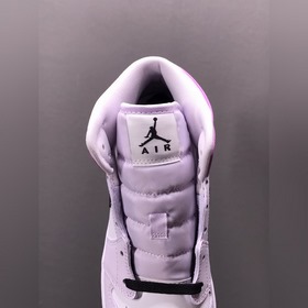Чистый оригинал Air Jordan 1 Mid GS AJ1 Джо 1 градиентный виногра