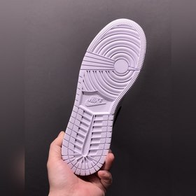 Чистый оригинал Air Jordan 1 Mid GS AJ1 Джо 1 градиентный виногра