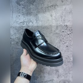 Мужские туфли Prada Derby 2023, новейшая модель Prada, версия выс