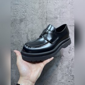 Мужские туфли Prada Derby 2023, новейшая модель Prada, версия выс