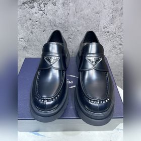 Мужские туфли Prada Derby 2023, новейшая модель Prada, версия выс
