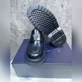 Мужские туфли Prada Derby 2023, новейшая модель Prada, версия выс