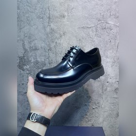 Prada Derby – высококачественные туфли Prada с толстой подошвой, 