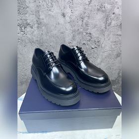 Prada Derby – высококачественные туфли Prada с толстой подошвой, 
