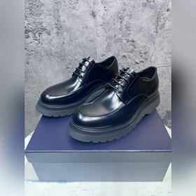 Prada Derby – высококачественные туфли Prada с толстой подошвой, 