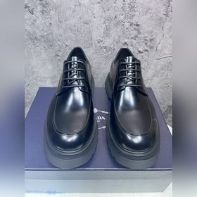 Prada Derby – высококачественные туфли Prada с толстой подошвой, 
