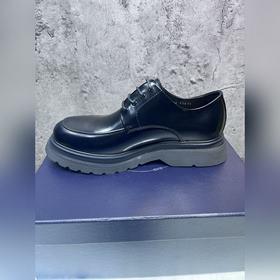 Prada Derby – высококачественные туфли Prada с толстой подошвой, 
