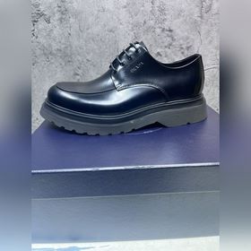 Prada Derby – высококачественные туфли Prada с толстой подошвой, 