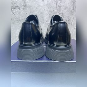 Prada Derby – высококачественные туфли Prada с толстой подошвой, 
