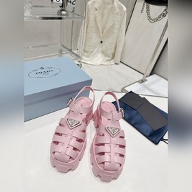 Новейшие три цвета Prada Piggyback Sawtooth Roman Braided Thick S