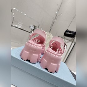 Новейшие три цвета Prada Piggyback Sawtooth Roman Braided Thick S