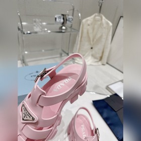 Новейшие три цвета Prada Piggyback Sawtooth Roman Braided Thick S
