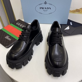 Обновленная версия популярной классической обуви Prada на толстой