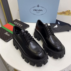 Обновленная версия популярной классической обуви Prada на толстой