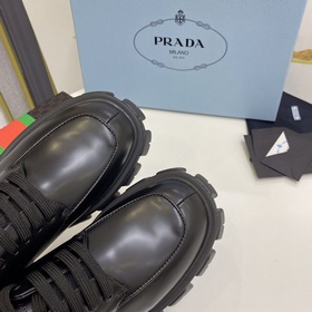 Обновленная версия популярной классической обуви Prada на толстой