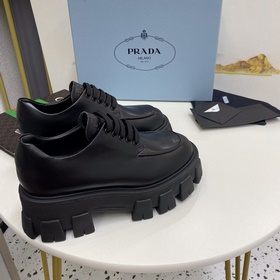 Обновленная версия популярной классической обуви Prada на толстой