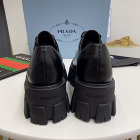 Обновленная версия популярной классической обуви Prada на толстой