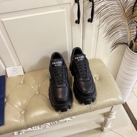 Новая модель PRADA, толстая подошва, уникальный дизайн, кожа овцы