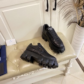 Новая модель PRADA, толстая подошва, уникальный дизайн, кожа овцы