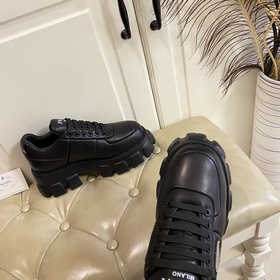 Новая модель PRADA, толстая подошва, уникальный дизайн, кожа овцы
