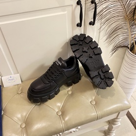 Новая модель PRADA, толстая подошва, уникальный дизайн, кожа овцы
