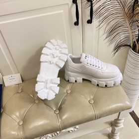 Новая модель PRADA, толстая подошва, уникальный дизайн, кожа овцы