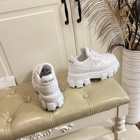 Новая модель PRADA, толстая подошва, уникальный дизайн, кожа овцы