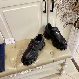 Новая модель PRADA, толстая подошва, уникальный дизайн, кожа овцы