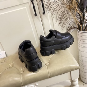 Новая модель PRADA, толстая подошва, уникальный дизайн, кожа овцы
