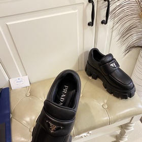 Новая модель PRADA, толстая подошва, уникальный дизайн, кожа овцы