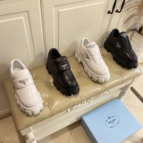 Новая модель PRADA, толстая подошва, уникальный дизайн, кожа овцы