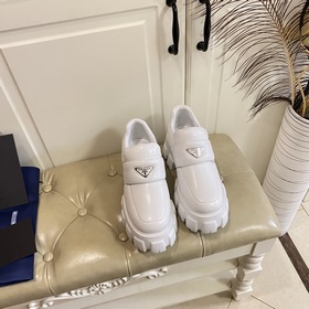 Новая модель PRADA, толстая подошва, уникальный дизайн, кожа овцы