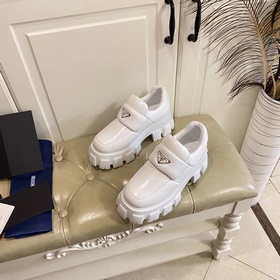 Новая модель PRADA, толстая подошва, уникальный дизайн, кожа овцы
