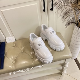 Новая модель PRADA, толстая подошва, уникальный дизайн, кожа овцы