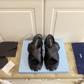 Новая модель PRADA, толстая подошва, уникальный дизайн, регулируе