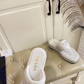 Prada сандалии, кожа овцы, кожа овцы, оригинальная подошва, разме