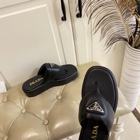 Prada сандалии, овечья кожа, овечья подкладка, оригинальная подош