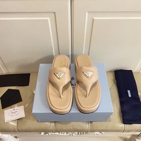 Prada сандалии, кожа овцы, кожа овцы, оригинальная подошва, разме