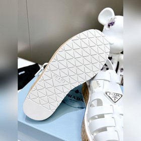 Очень популярные сандалии Prada 2023 из коллекции весна-лето с ри