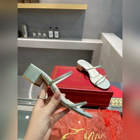 Rene Caovilla Новейшая модель этого года в новейших цветах с кристаллами Blingb.