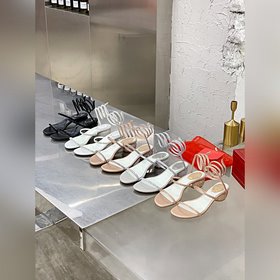 Rene Caovilla Rc Змеевидные сандалии с обернутыми ремешками, очаровательные и ро