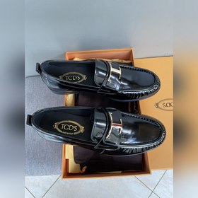 Оригинальное качество Tods. Кожаные туфли Tods. Новая модель, син