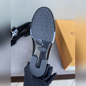 Оригинальное качество Tods. Кожаные туфли Tods. Новая модель, син