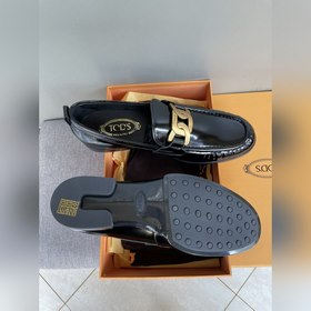 Оригинальное качество Tods. Кожаные туфли Tods. Новая модель, син