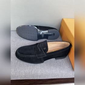 Оригинальное качество Tods. Кожаные туфли Tods. Новая модель, син