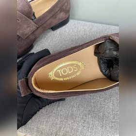 Оригинальное качество Tods. Кожаные туфли Tods. Ботинки. Новая мо