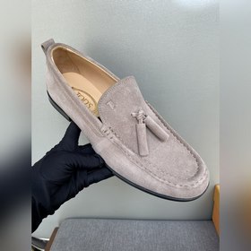 Оригинальное качество Tods. Кожаные туфли Tods. Новая модель, син