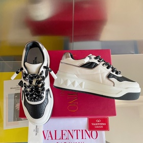 VALENTINO PinkPp ограниченная серия, широкие шнурки, пара, туфли-