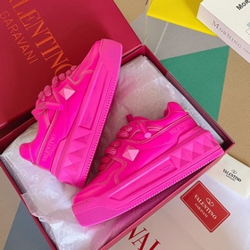 VALENTINO PinkPp ограниченная серия, широкие шнурки, пара, туфли-